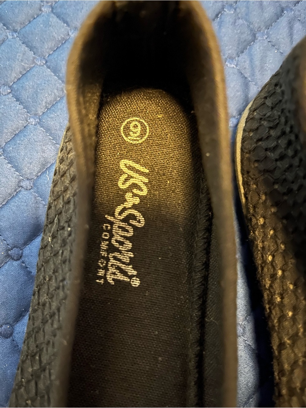 US Sport Black Knot Slip-On Ballet Flats - Picture 6 of 8